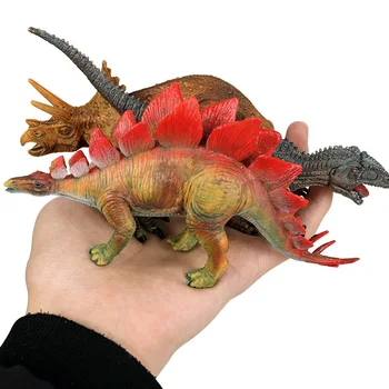 2Pcs/set Dinosaur World Jurassic Wild Life Mudel Mänguasja Komplekt Carnotaurus Pterodactyl Tegevus Joonis PVC Kvaliteetne Mänguasi Lapsele Kingitus