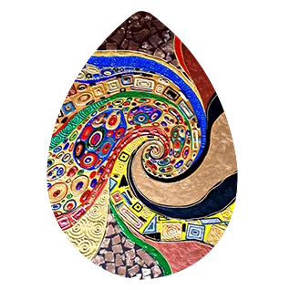 Yolprtty 5pcs18*25mm Trendikas Gustav Klimt Kunsti Maalid, Käsitöö Foto Klaas Drop Stiilis Cabochons Ehted Tarvikud