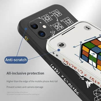 Loominguline Disain Cube Telefon Case For iPhone 12 Pro Max 11 X XS XR XSMAX SE2020 8 8Plus 7 7Plus 6 6S Pluss Vedel Silikoon Kate