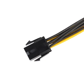 PCI-E 6-pin To Dual 6+2-pin (6-pin/8-pin) Power Splitter Cable Graafika Kaart PCIE 6Pin PCI Express Dual 8Pin toitekaabel