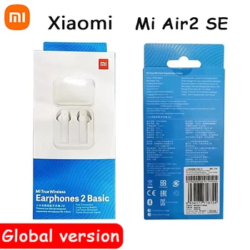 5tk/palju Globaalne Versioon Xiaomi Peakomplekt AirDots Pro Mi Air 2 SE Sport Bass Smmart Touch Xiaomi Air 2 SE Müra Tühistamises Earbuds
