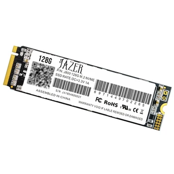 JAZER M2 SSD NVMe 256GB 512 GB 128GB M. 2 2280 PCIe SSD Sise-Solid State Drive Sülearvuti Lauaarvuti SSD Drive