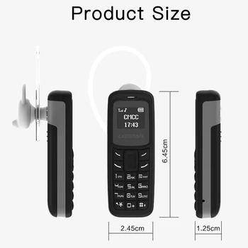 L8STAR BM30 Mini Telefoni SIM - +TF Kaart Lukustamata GSM Mobiiltelefon 2G/3G/4G Traadita Kõrvaklappide Bluetooth Numbrivalitsa Peakomplekt kaasas Mobiiltelefoni, Mp3