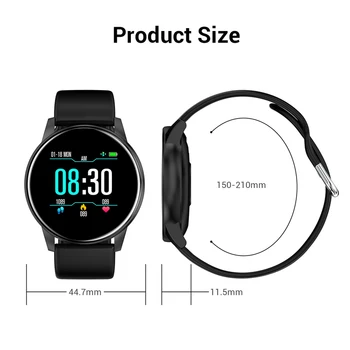 PÕHJA-SERV Nl01 Mehed Naised Smart Watch Bluetooth Ring Värv Ekraan, Veekindel Sport Südame Löögisageduse Sõnum Meeldetuletus Android Kanda