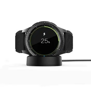 Laadija Samsung Käik S3 Kaasaskantav Juhtmevaba Laadimise Dock Magnet Hoidik, Klassikaline Piiril Smart Watch Laadija