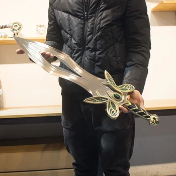 Dota2 Mäng Rekvisiidid Liblikas Mõõk Metallist, Käsitöö, Roostevaba Teras siseviimistlus 71cm 2.5 kg