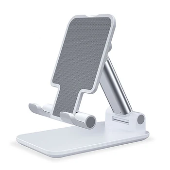 Uus Metallist Töölaud Tablett Omanik Tabeli Lahtri Kokkupandav Laiendada Toetust iPhone iPad Xiaomi huawei Laua Mobiiltelefoni Omanik Seista