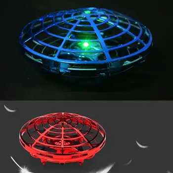 Mini Undamine UFO Käsitsi juhitav RC Helikopter Undamine Infrapuna Induktsiooni Õhusõiduki Quadrocopter Sõidavad Palli Mänguasjad XMAS Kingitused Lastele