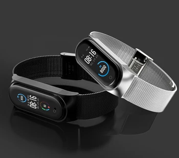 10 Värvi Reguleeritav Veekindel Ja Vastupidav Sport Smart Watch Asendamine Roostevaba Teras Rihma Xiaomi Mi Band 5