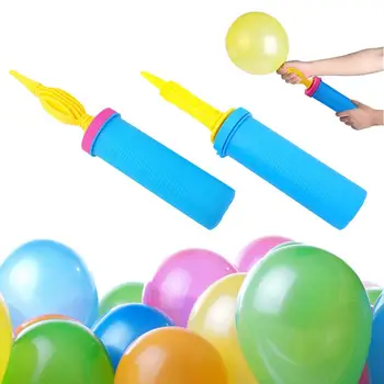 Õhupalli Pump Kaasaskantav Õhu Inflator Õhupalli Inflator Plastikust Käeshoitav Balloon Air Pump Pulmapidu Sünnipäeva Teenetemärgi Supplie