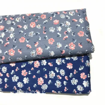 Retro Lilleline Puuvillane Twill kangast, Trükitud puuvillane riie DIY Õmblemine tekstiili tecido kudede segast voodipesu quilting