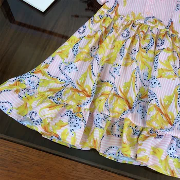 3 4 5 6 7 8 9-12 Aastat Tüdrukud Dress Suvel Uued Lapsed Laste Riided Armas Beebi Poole Printsess Pall Kleit Brändi Disainer