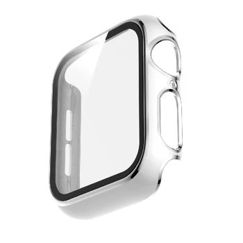 Apple Vaadata iWatch Seeria 6 5 4 3 2 SE Slim Kõva PC Puhul Karastatud Klaasist Full Screen Protector Kaitseb Kate