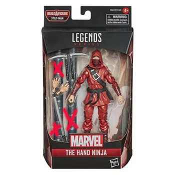 15cm Hasbro originaal Marvel legends Spider-Man: Arvesse Spider-Salm Km Morales Prowler käsi ninja Gwenpool PVC Tegevus