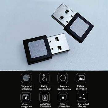 Smart ID-USB Sõrmejälje Lugeja, Windows 10 32/64 Bit Parool-Tasuta Logi sisse/Logi sisse Lock/Unlock ARVUTI Sülearvuti Fingerprint Reader