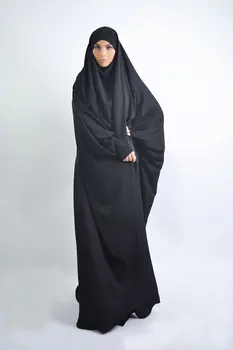 Ramadan Kapuutsiga Eid Moslemi Naiste Hijab Kleit Türgi Abaya Palve Rõivas, Pikk Khimar Jilbab Täielikult Katta Kleit Islami Riided Niqab