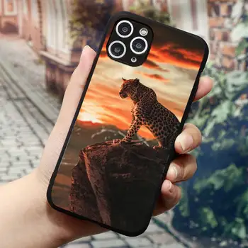 Gepard Telefon Case for iPhone 11 12 mini pro XS MAX 8 7 6 6S Pluss X 5S SE 2020 XR