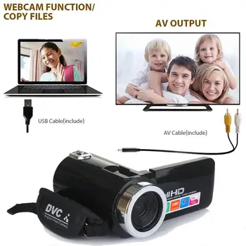1080P High Definition DV Videokaamera Pro 3.0 Tolline LCD Kaamera Video Camera18x Digital Zoom Kaamera Mikrofon