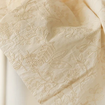150cm Laius Jaapani paks lõng kolmemõõtmeline õrn tikand puuvill tikand käsitöö DIY kott, kleit, seelik kangast