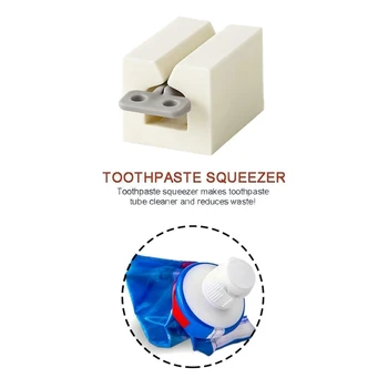 4tk Multifunktsionaalne Hambapasta Tuubi Squeezer Plastikust käterätik Omanik Dispenser