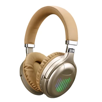 Juhtmeta Peakomplekti Bluetooth-HiFi Mängude TM-061 Kõrvaklapid w/ Mikrofon, LED Valgus Portable Meelelahutus Kõrvaklapid Tarvikud