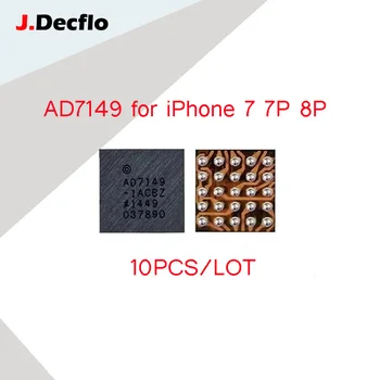 JDecflo 10tk/Palju IC-U10 AD7149 HTU1-D2 Sõrmejälje IC Chip Touch Home Nuppu iPhone 7P 7 8 8P Varuosade Remont