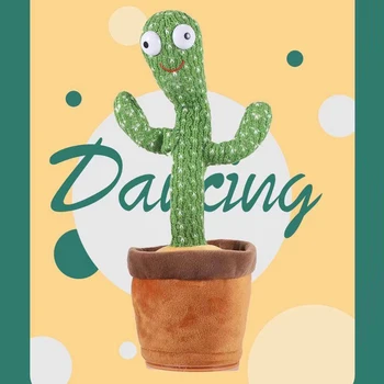 Naljakas Tantsu Cactus Laulu Keerates Elektrilised Loksutatakse Laulud Palus Mänguasjad alushariduse Kingitus Teenetemärgi