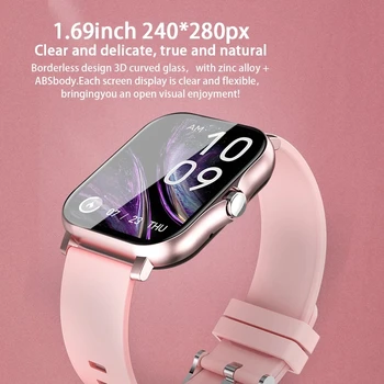 LIGE 2021 Uus Smart Watch Naised Mehed Bluetooth Kõne Fitness Jälgimise Südame Löögisageduse Kohandatud Dial Sport Veekindel Naiste Smartwatch