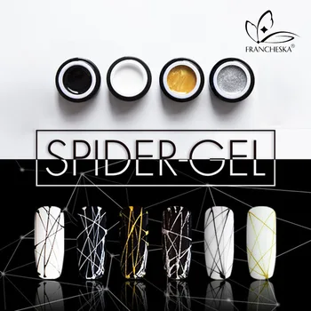 1tk Uus Francheska Nail Art Venitada Joonis Liimi Super Tugev Venitada Jaapani Joonis Liimi Värvitud Liimi Küünelakk Spider Geel