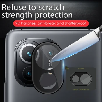 3D Curverd Kaamera Objektiiv Film Xiaomi Mi 11i 11X 11 Lite Ultra Poco X3 Pro F3 NFC M3 Täielikult Katta Screen Protector Karastatud Klaas
