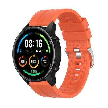 Silikoon Watchband 22mm Rihma Xiaomi Mi Vaadata Värv Sport Edition Smartwatch Asendamine Käepaela Käevõru Tarvikud