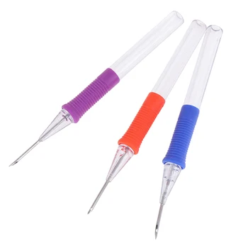 Käsitsi Tikkimine Pen Praktiline ABS Plastikust DIY Crafts Magic Tikandid Pen Set Punch Needle Õmblemine Tarvikud DIY