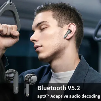 AptX Bluetooth Kõrvaklapid Qualcomm QCC3040 Traadita Kõrvaklappide TWS Earbuds CVC8.0 Müra Tühistamises Headset koos Mic-Käed-vaba