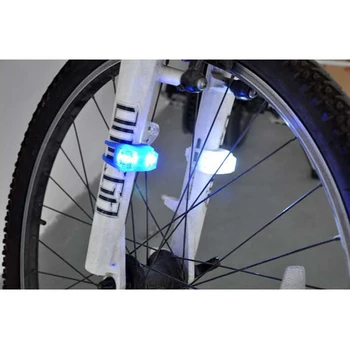 2 LED mägi Jalgratta Tagatuled Kuuenda Põlvkonna Konn Kuju Ees Tuled Silikoon Tuled LED Hoiatus Tuled Bike Esitulede 1tk
