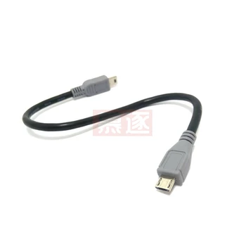 20cm Mini-usb-mini USB 2.0 micro 5pin usb 2.0 Micro-USB 5 pin pistik adapter tasuta Kaabel 30cm 1ft Laadimiseks tre