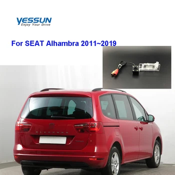 Yessun HD CCD Öise Nägemise Auto tahavaate Reverse Backup Kaamera Veekindel Eest SEAT Alhambra 2011~2019