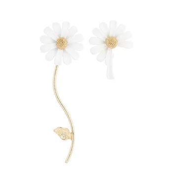 Uus Mood Chrysanthemum Päevalilled Kõrvarõngad Naistele Armas, Võluv Lihtsus Stiilis Daisy Lill Trendikas Partei Ehted