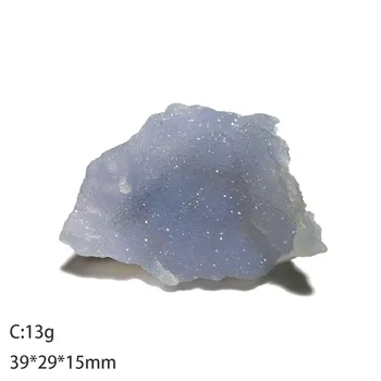 A4-1 Läikiv Looduslik Sinine Avärav Mineraal Kristall Proovide Kogumine Kingitus Kaunistused