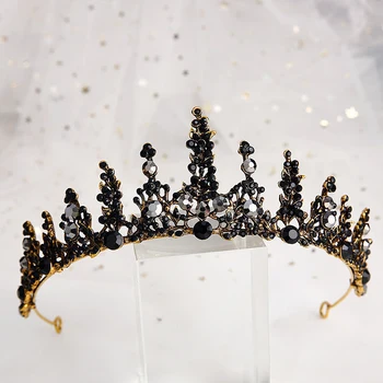 Mood Must Kristall Sünnipäev Väike Crown Tiaras Naiste Vintage Rhinestone Tüdrukud Tiaras Pruudi Pulmas Juuksed Ehted
