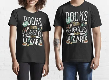 Raamatud pööra Muggles arvesse Meeste T-särk Top Kvaliteediga puuvilla prindi lühikesed varrukad meeste T-särk vabaaja Teooria mens Tshirt