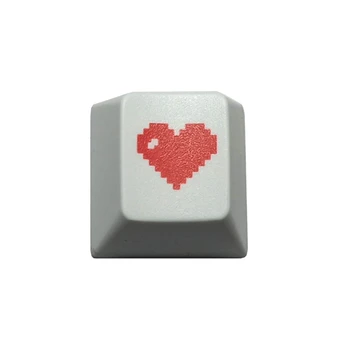 R4 Keycap Armastus Kirss Profiili Dip Dye Skulptuur PBT Klaviatuuri Keycap Mehaanilise Klaviatuuri Söövitatud Pixel Südame Uus Kvaliteetne