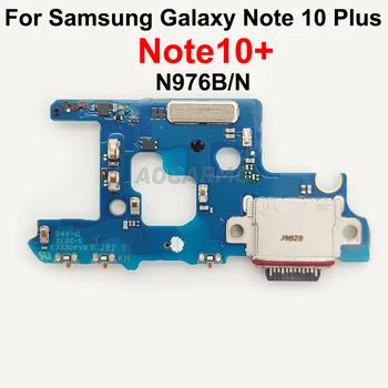 Aocarmo Samsung Galaxy Märkus 10+ 10 Pluss N976B/N N9750 Laadimine USB-Pordi Laadija Dock Connector Flex Kaabel Varuosad