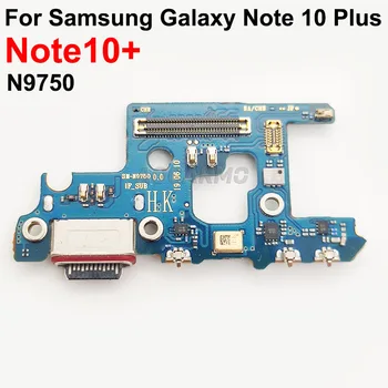 Aocarmo Samsung Galaxy Märkus 10+ 10 Pluss N976B/N N9750 Laadimine USB-Pordi Laadija Dock Connector Flex Kaabel Varuosad
