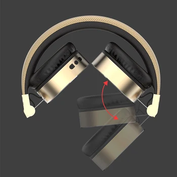 Abodos Traadita Bluetooth-Kokkuvolditavad Kõrvaklapid Stereo Kõrvaklapid Gaming Kõrvaklapid Mikrofoniga HD HIFI Stereo Müra Vähendamine