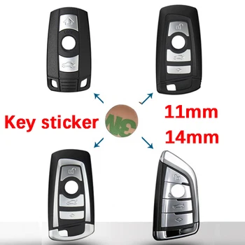5TK 11mm 14mm Remote Key Pääsme Embleem Logo Asendamine BMW 3-Seeria, 5 Seeria 7 Seeria Z4 X3 X4 X5 X6 auto võti logo