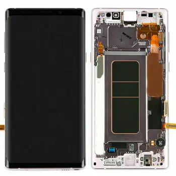 Kirjutada Varjud Originaal Samsung Galaxy Note9 LCD With Frame N950F N950U Puutetundlik Lisa 9 Assamblee Liim Vahendid