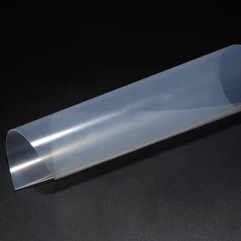 Õhuke silikoonist leht leht 0.1/0.2/0.3/0.4/0.5/0.6/0.8/1mm paksune läbipaistev kummist kuumakindel ränidioksiid film isekleepuv 1tk