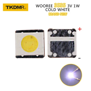 TKDMR 50tk JAOKS WOOREE LED-taustvalgustusega LCD TV rant 3 V 1.85 W 3535 SMD LED Lambi rant 3535 külm valge