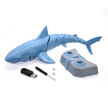2.4 G RC Hai Kala Paadi Robot Raadio Simulatsiooni Veekindel Mudel Elektrooniline Kaugjuhtimispult Ujumine Loomade Mänguasjad Lastele Kingitus