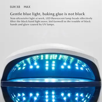 Kaasaskantav 150W Pluss UV LED Lamp Küüned Kuivati Jää Lamp Maniküür Geel Küünte Lamp Kuivatamine Lambi Puhul Geel-Lakk Kuivatamise Valguse #E